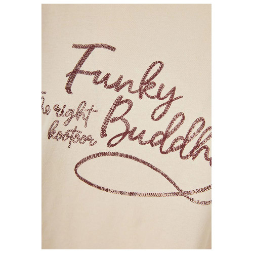 Funky Buddha Γυναικεία κοντομάνικη μπλούζα